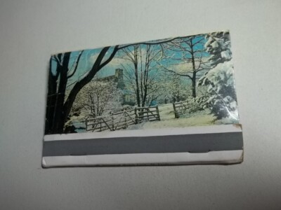  Matchbook Full 40-Stick First State Bank Winter Scene Greene IA #231