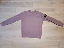 Felpa Stone Island originale maglione rosa/tortora taglia XL