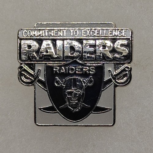 Vtg Oakland LA Las Vegas Raiders Football Commitment to Excellence Hat