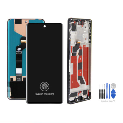 Original OLED For Huawei Nova 9 LCD Display Screen Touch Digitizer±Frame Replace