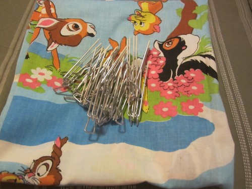 De Colección Sears Disney 2 Cortinas Plisadas Paneles de Tela Bambi y 14 Ganchos 44" de Largo - Imagen 13 de 13