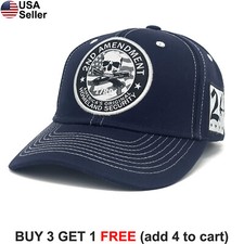 2nd Amendment Cap 2A Hat Second US AR-15 AK Gun Rights Political Rifle Patriotic