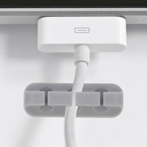 4 Pcs Cord Processor Clamp Management Organizers Wire Fixing Clip - Afbeelding 12 van 12