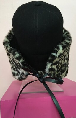 NEW Stella McCartney Faux FUR FREE TRAPPER Leopard Print  display picture 3