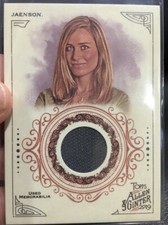EMILY JAENSON 2019 TOPPS ALLEN & GINTER MINOR LEAGUE GENERAL MANAGER SHIRT RELIC