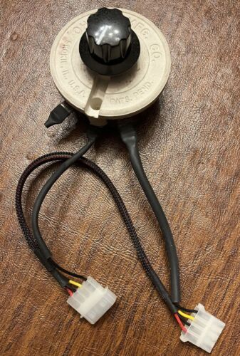 OHMITE RKSR50E Wirewound Rheostat w/Harness for 12v DC Computer Case Fans & Knob