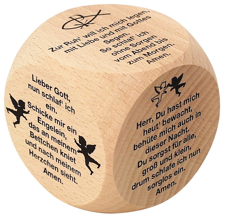 Gebetswürfel Gute Nacht