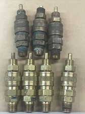 Lot Of 7 USED Foster 2 Series Quick Coupler Male And Female P/N 2202