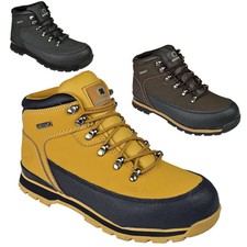 ** MENS SAFETY BOOTS STEEL TOE CAPS ANKLE TRAINERS HIKING SHOES SIZE 6-13UK WORK