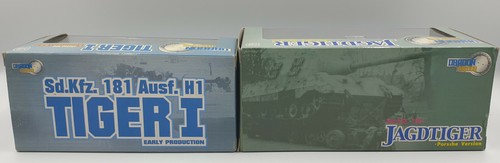 ARMY : TIGER I SPZABT 502 SUMMER 1943, JAGDTIGER - POSRCHE VESRION DRAGON MODELS - Picture 11 of 12