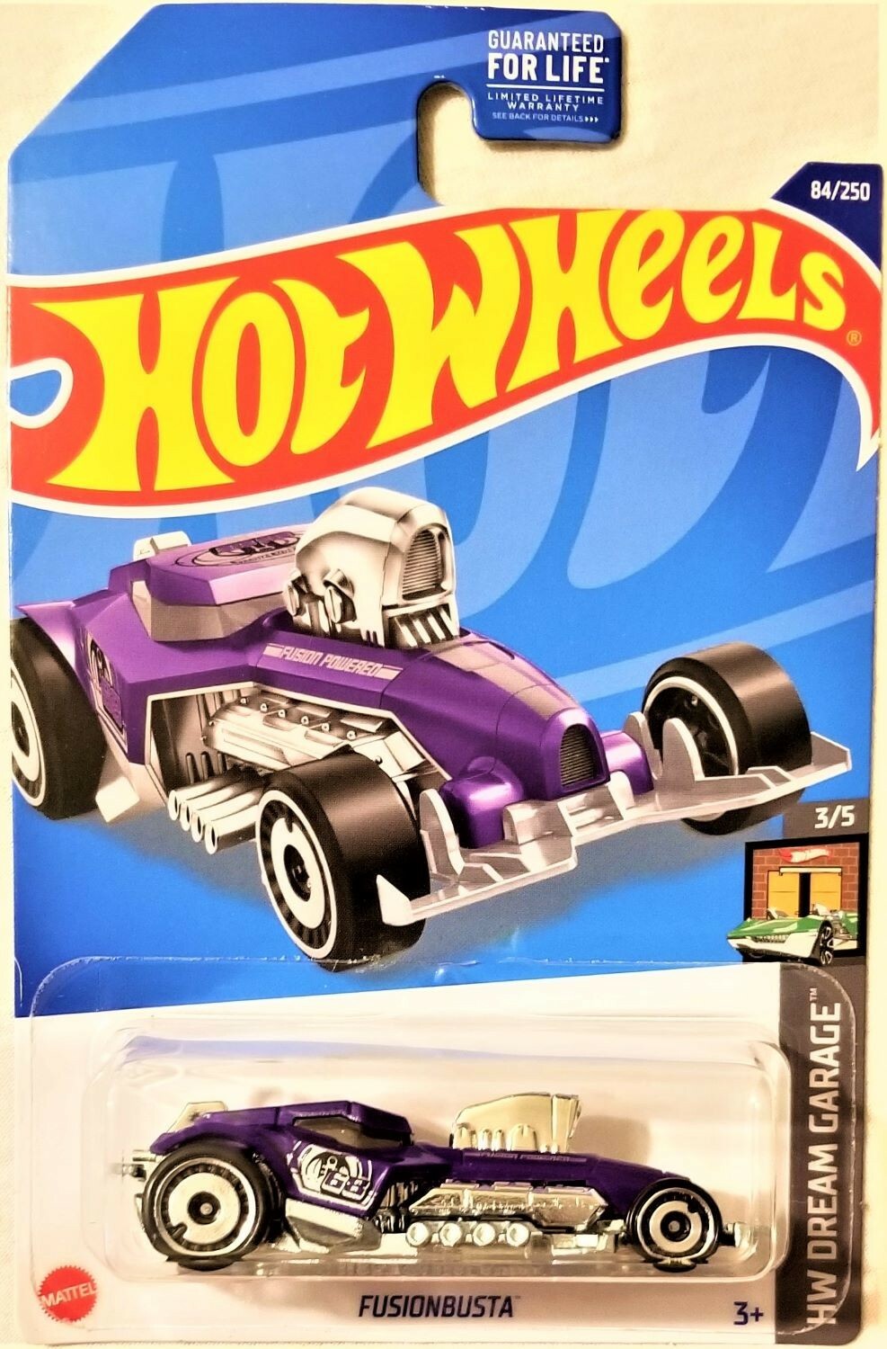 Hot Wheels - 2022 HW Dream Garage 3/5 Fusionbusta 84/250 (BBHCT92)