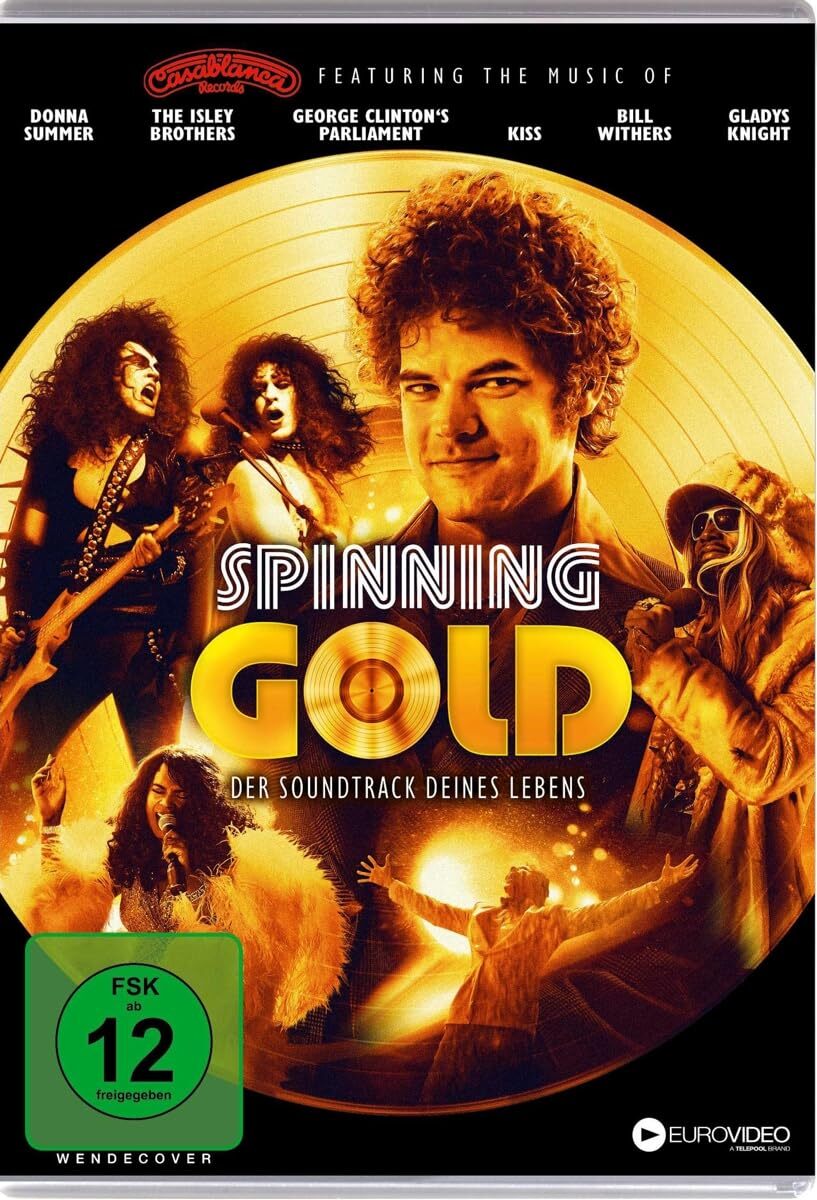 Spinning Gold (DVD) Jordan Jeremy Monaghan Michelle Pharoah Jay Fogler Dan