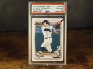 Spencer Torkelson 2020 Bowman Draft #BD-121 Chrome (1st Spencer Torkelson 2020 Bowman Draft #BD-121 Chrome (1st