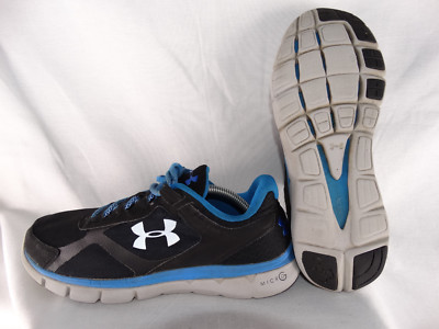 Under Armour Micro G Velocity Schuhe EU 43 US 9,5 schwarz Sneaker 1278635-001