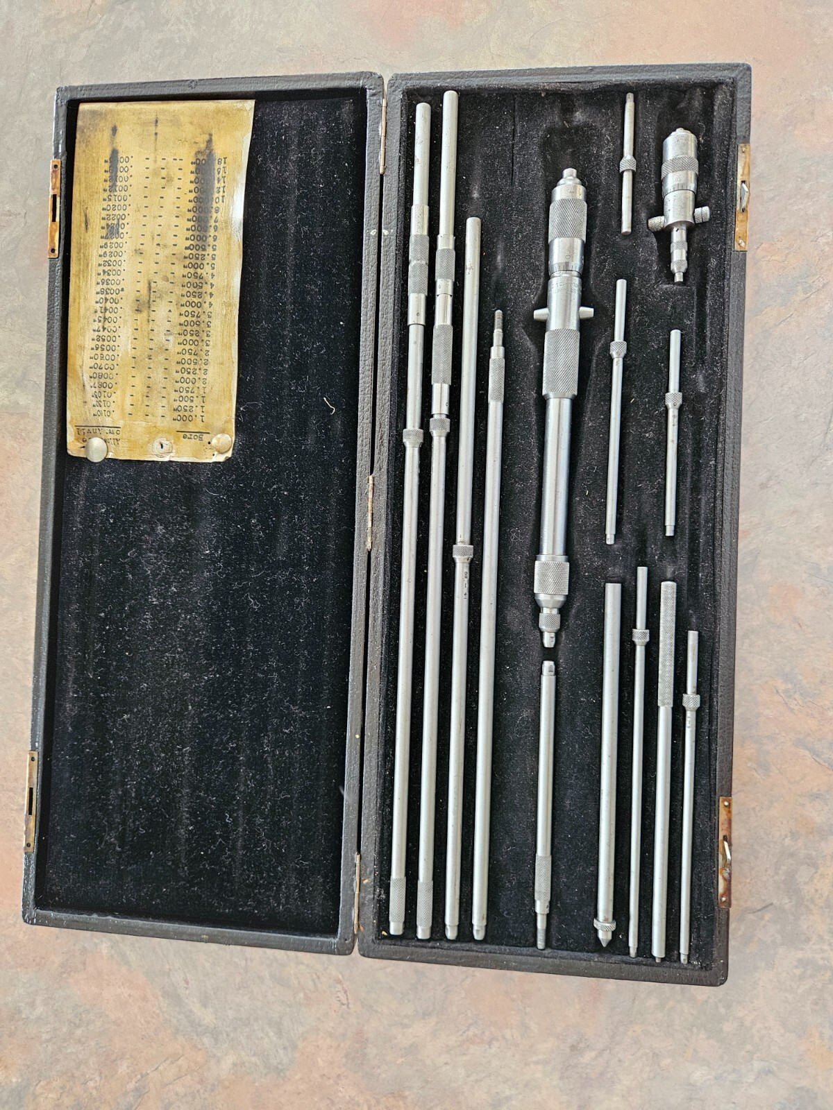 L.S.Starrett Vintage Micrometer Set in Solid Steel eBay