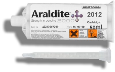 Araldite 2012 | 50 ml Doppelkartusche mit ZMS | 2K Epoxidharzklebstoff 