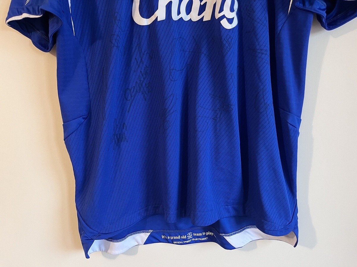 Match Issued Squad Signed! Everton Joseph Yobo 2008/2009 Home