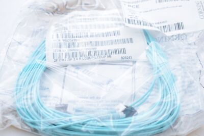 NEW Corning 050502Q5120009M Patch Cord, Multimode - OM4, Duplex, LC to LC, 2-Fib