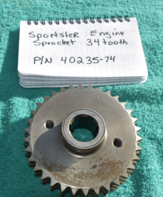 Harley Davidson 883/1000/1200 Primary Sprocket Driven Gear 34 tooth p/n 40235-74