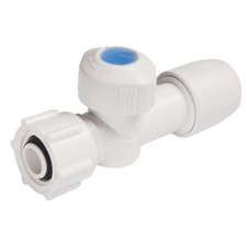 Image of Hep2O 15mm x 1/2" Inch Straight Service Valve HX18/15WS