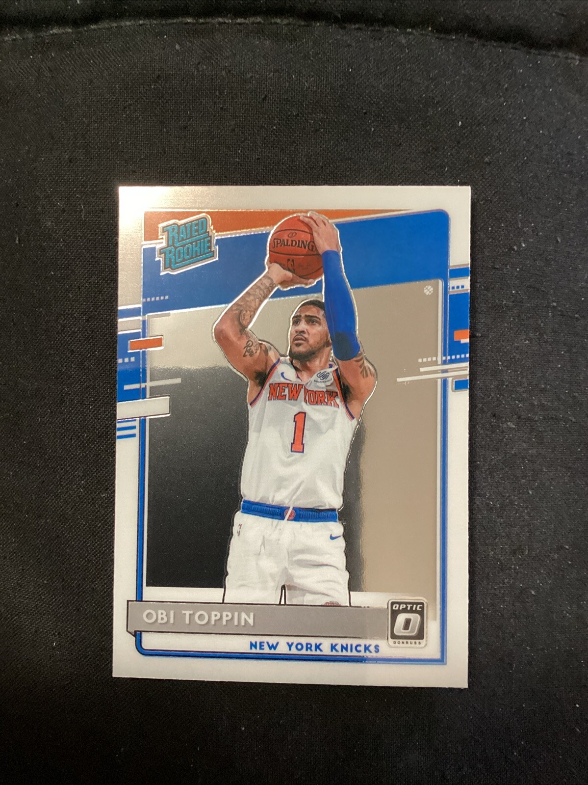 2020-21 Donruss Optic Obi Toppin #158 Rated Rookie                           A48