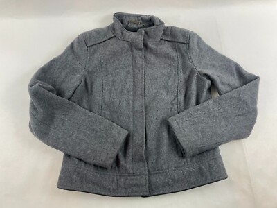 Mossimo Jacket, Women's Size Small, Gray, Wool Blend, Full Zip