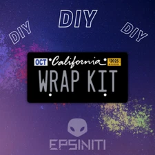 Grey California Plate Wrap DIY Kit