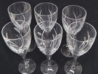 SET OF 6 WATERFORD Crystal JOHN ROCHA 9" Wine Glasses IRELAND — photo 2