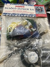 Beaded Flower Kit Vintage
