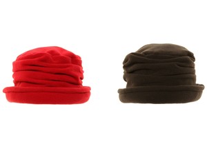 ladies red winter hats