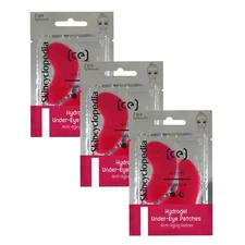 Skincyclopedia High Grade Retinol Hydrogel Eye Patches for Dark Circles. 3 Pack