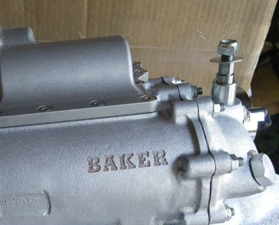 BAKER  4-speed TRANS with KICKER ..HARLEY 1970 -1984 ... 4-speed case with EARS - Bild 1 von 4