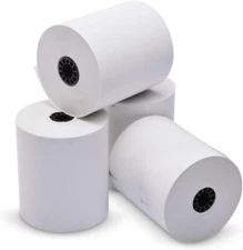 Adding Machine Rolls, 2-1/4"X150', 100/PK, White Adding Machine/Calculator Roll