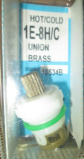 UNION BRASS FAUCET REPLACEMENT HOT COLD STEM 1E-8H/C STOCK 18534B NEW DANCO