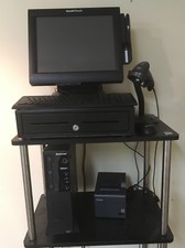 POS System - 15" Touchscreen, PC, Receipt Printer, Scanner w/o Cash Drawer 