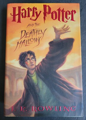 Harry Potter and the Deathly Hallows HC/DJ True 1st Print 1st Edition