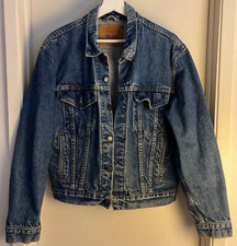 Levi's Red Tag Denim Trucker Jacket 70506 0216 Size 38 R Made in USA Lite Wash