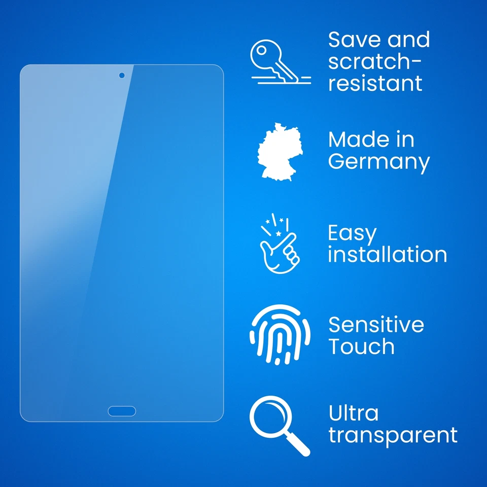 atFoliX 2x Screen Protector for Huawei MediaPad M3 8.4 clear - Image 3 of 4