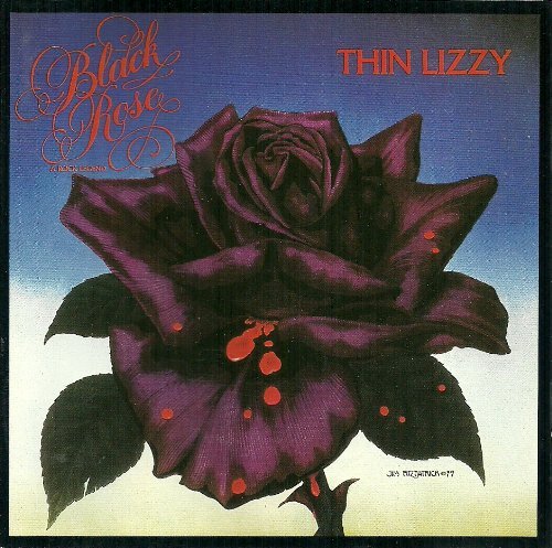 T-shirt Vintage The Black Rose Tour Thin Lizzy 1979 - Coton, Multicolore, Tailles S à 5XL