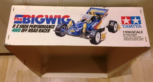 MEGA RARE TAMIYA ORIGINAL 1986 BIGWIG RC KIT 58057 NEW IN BOX - WOW! - Picture 5 of 12