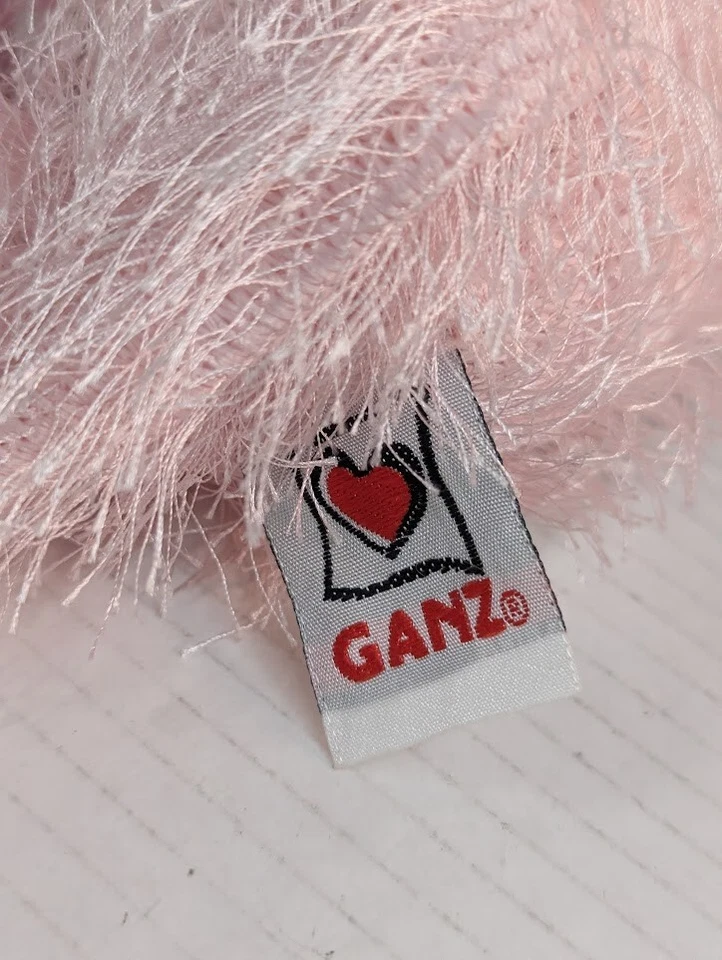 Ganz Webkinz Pink and White Cat HM189 All Tags no Code BV  Stripe Sweater - Image 4 of 4