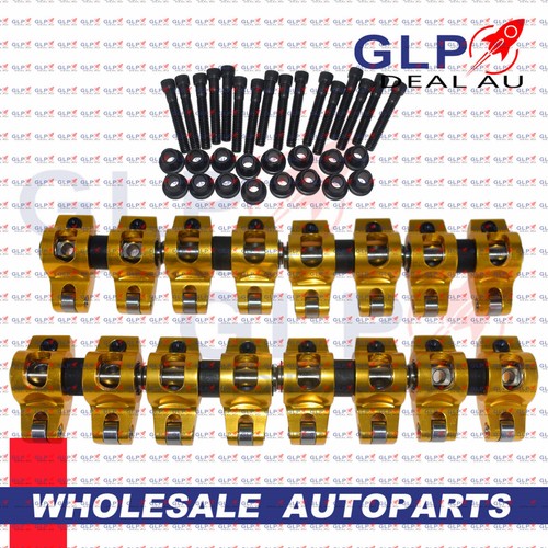 ALUMINIUM ROLLER ROCKERS FITS HOLDEN V8 253 304 308 BOLT ON ADJUSTABLE KIT eBay