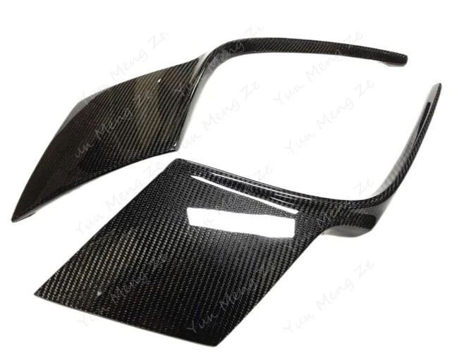 PARA 2018-2022 Porsche Carrera 992 911 fibra de carbono parachoques trasero envoltura angular 2 piezas Foto 2 de 4