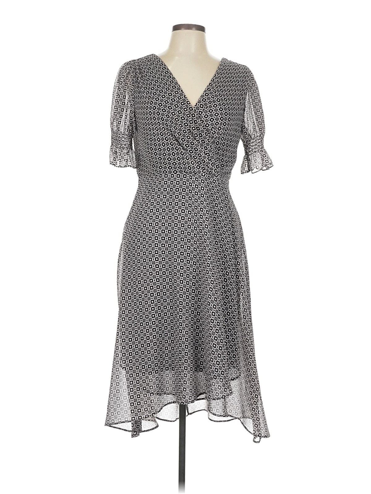 Tommy Hilfiger Women Gray Cocktail Dress 10