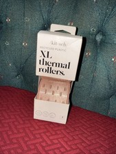 Kitsch, Terracotta Thermal Rollers XL, SET OF 4, New