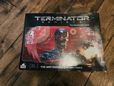 Terminator Genisys Miniatures Game  River Horse 2015 Complete Opened Unused