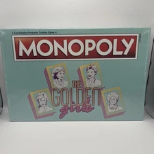The Golden Girls Monopoly Board Game USAOpoly Brand New & Sealed