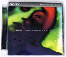 Sony Sound Series Ilona! Female Vocal Toolkit Loops Sample Library/Sampling 2 CD