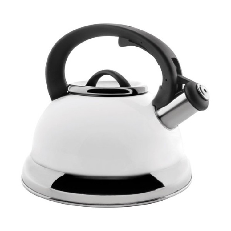 Bouilloire à Sifflet Lacor 68643 Design Durable en Acier Poli 2.5l