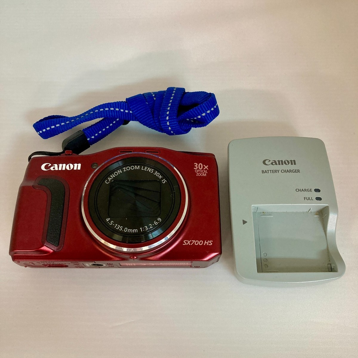 Canon PowerShot SX700 HS PC2047 Red Compact Digital Camera | eBay